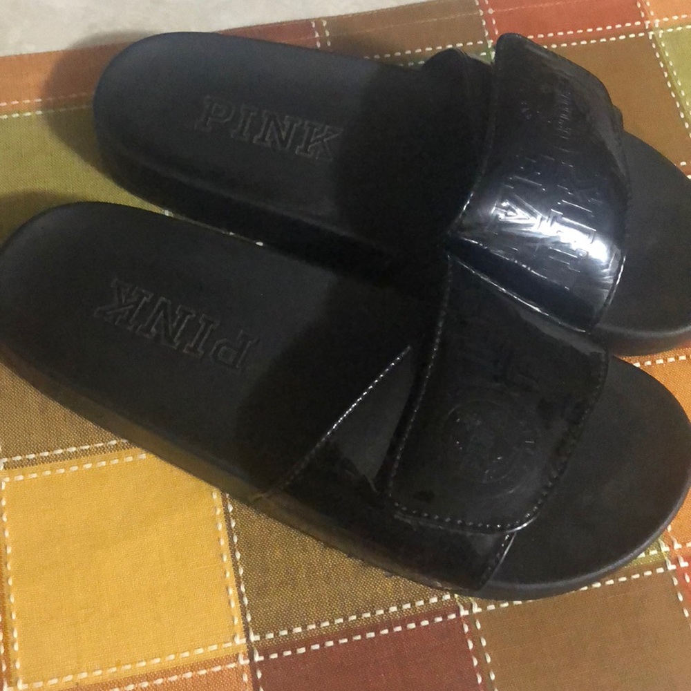 Pink slides by Victoria Secret
